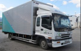 Перевозки на грузовике Nissan Diesel