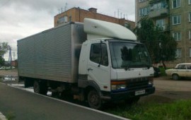 Перевозки на грузовике мицубиси фусо