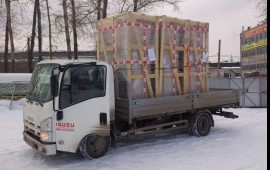 Перевозки на грузовике ISUZU nmr85