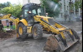 Сдам в аренду экскаватор-погрузчик New Holland