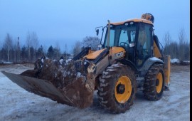 Аренда экскаватора погрузчика JCB-4CX