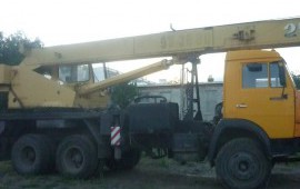 Автокран Галинчанин 25 тонн 22 стрела
