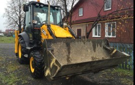 Услуги экскаватора погрузчика JCB 3 cx