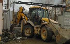 Услуги экскаватора погрузчика JCB-3CX Super