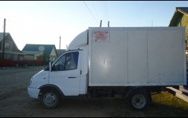 Перевозки на грузовике Газель термобудка