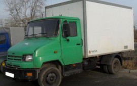 Перевозки на грузовике yuejin 1041