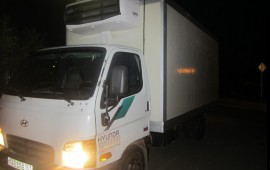 Перевозки на грузовике HUNDAI HD 78