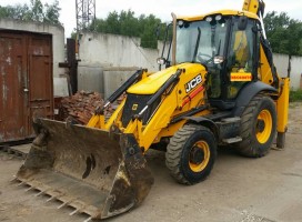 Экскаватор-погрузчик JCB 3CX + гидромолот