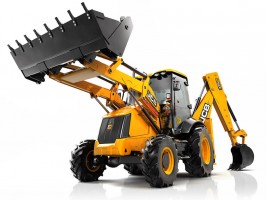 Услуги трактора экскаватора-погрузчика JCB 3 CX + гидромолот