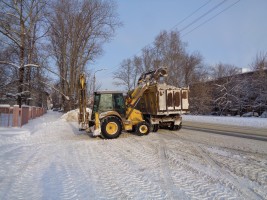 Трактор для чистки снега