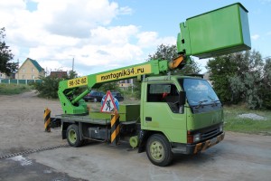 Услуги аренда Японской автовышки 17 метров