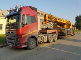 Аренда Услуги Трала г/п 40т Тягач «Scania P380», трал «ЧМЗАП» 