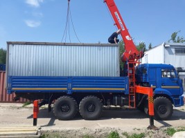 Услуги Кран-манипулятора 10 тонн КамАЗ