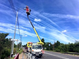 Аренда Автовышки 20, 22, 24 метра в Гатчине (выезд в СПб и по Ленинградской области) 