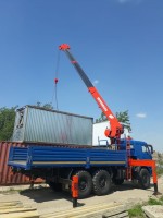 Манипулятор КамАЗ 10 тонн вездеход