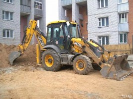 Аренда Экскаватор погрузчик JCB.