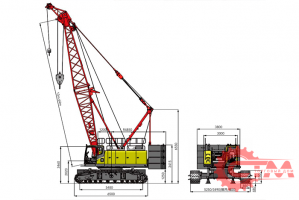 Гусеничный кран SANY SCC2000A-7