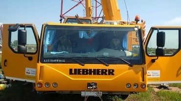Аренда крана 100тонн Liebherr LTM 100,160,200 тонн