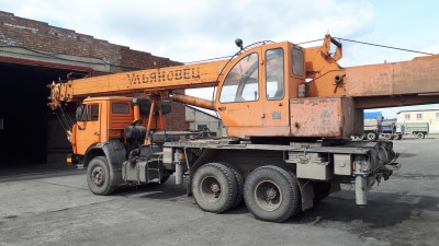Услуги автокрана 25 тонн в Черепаново Черепаново