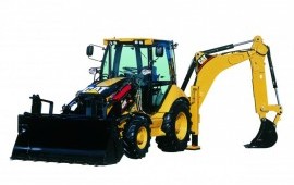 Услуги экскаватора погрузчика cat428f2