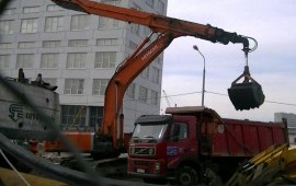 Аренда Грейфера глубина копания от 8 до 25 метров