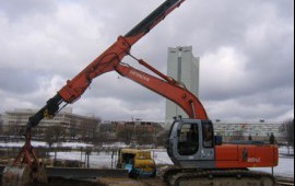 Сдам в аренду грейфер Hitachi EX 200