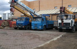 Аренда автокранов 32т, 25т.,16т.