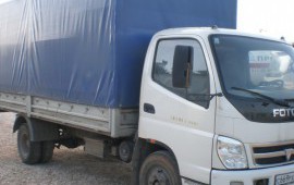 Перевозки на грузовике foton 3800