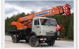 Сдам в аренду автокран на базе КАМАЗ