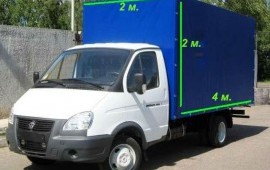Грузоперевозки на газели