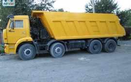 Услуги САМОСВАЛА, 30 т, 22 м3