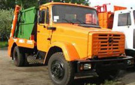 Вывоз мусора на грузовике МКС-2700