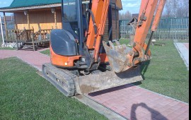 Экскаватор мини земляные работы любые