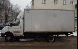 Перевозки на грузовике Газель Бизнес будка
