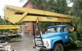 Продам автовышку АГП-22 на базе Зил-130