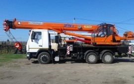 Аренда автокрана.Кран 16,25,32,50 тонн