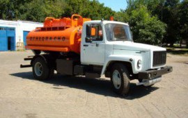 Перевозка ГСМ бензовозом ГАЗ-3309