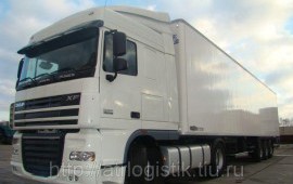 Перевозки на грузовике DAF