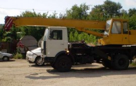 Сдам в аренду автокран МАЗ 5337