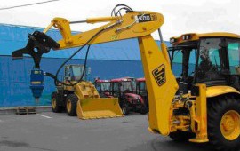Сдам в аренду ямобур JCB