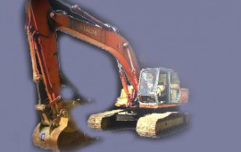 Гусеничный грейфер Hitachi ex 225