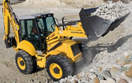 Сдам в аренду экскаватор-погрузчик New holland b115b