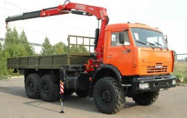 Сдам в аренду манипулятор КАМАЗ (вездеход)
