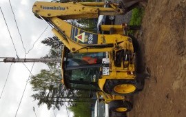 Аренда экскаватора - погрузчика Komatsu WB93r-5