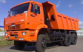 Аренда самосвала КАМАЗ 6522