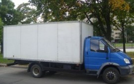 Грузоперевозки до 5 тонн. Фургон 5.2 метров
