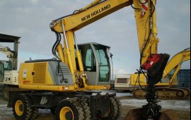 Колесный грейфер New Holland MH CITY