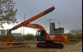 Сдам в аренду грейфер Hitachi ZX 225