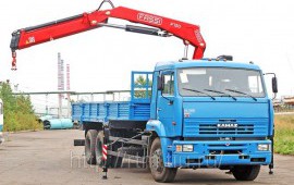 Сдам в аренду манипулятор КАМАЗ 53215