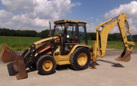 Сдам в аренду экскаватор-погрузчик CAT 428C